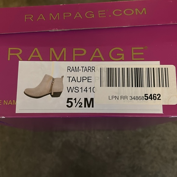 NWT Rampage Booties SZ 5.5 - Picture 7 of 8